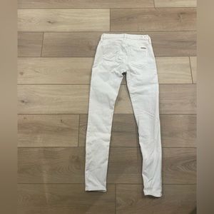 White Ultra-Skinny jeans brand: Hudson Jeans